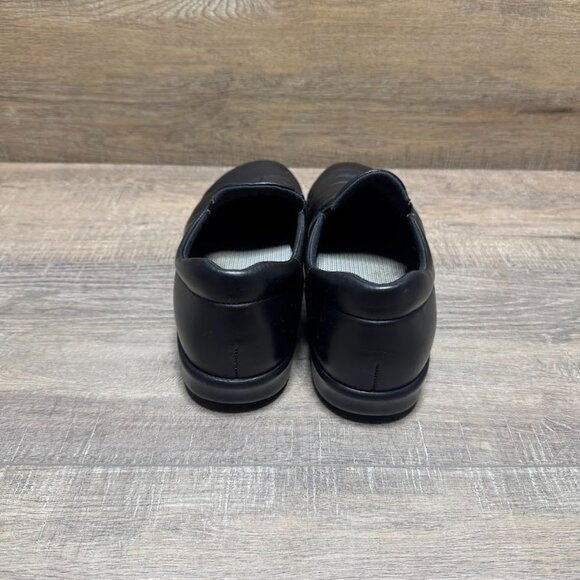 SAS Viva Black Leather Slip On Loafers Women's Size 8 - Picture 3 of 6